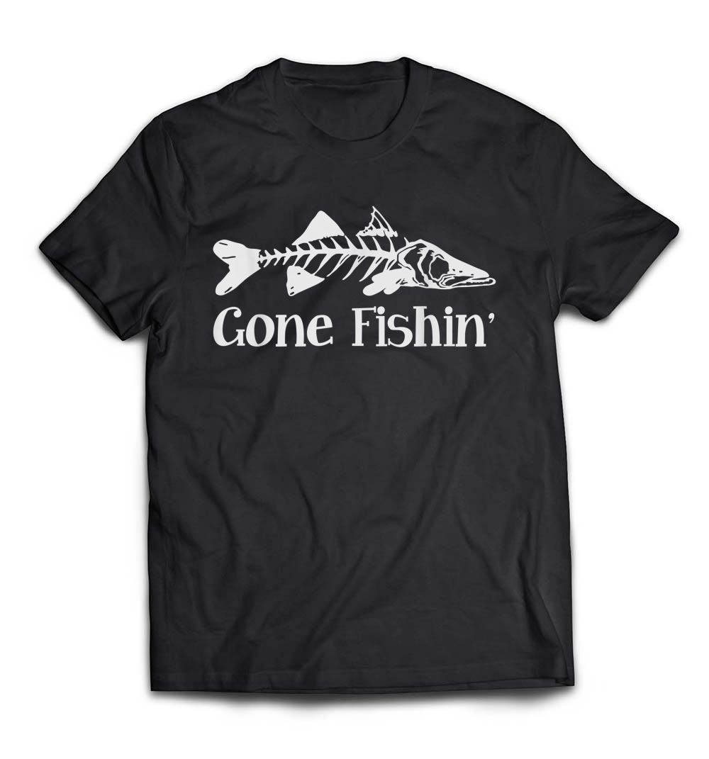 Gone Fishin’ T-Shirt: Perfect for Fishing Lovers